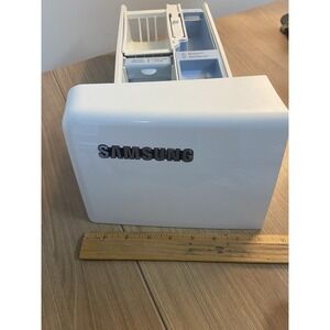 Samsung Washer Model WF448AAPXAA Detergent Drawer Dispenser White Front Loader
